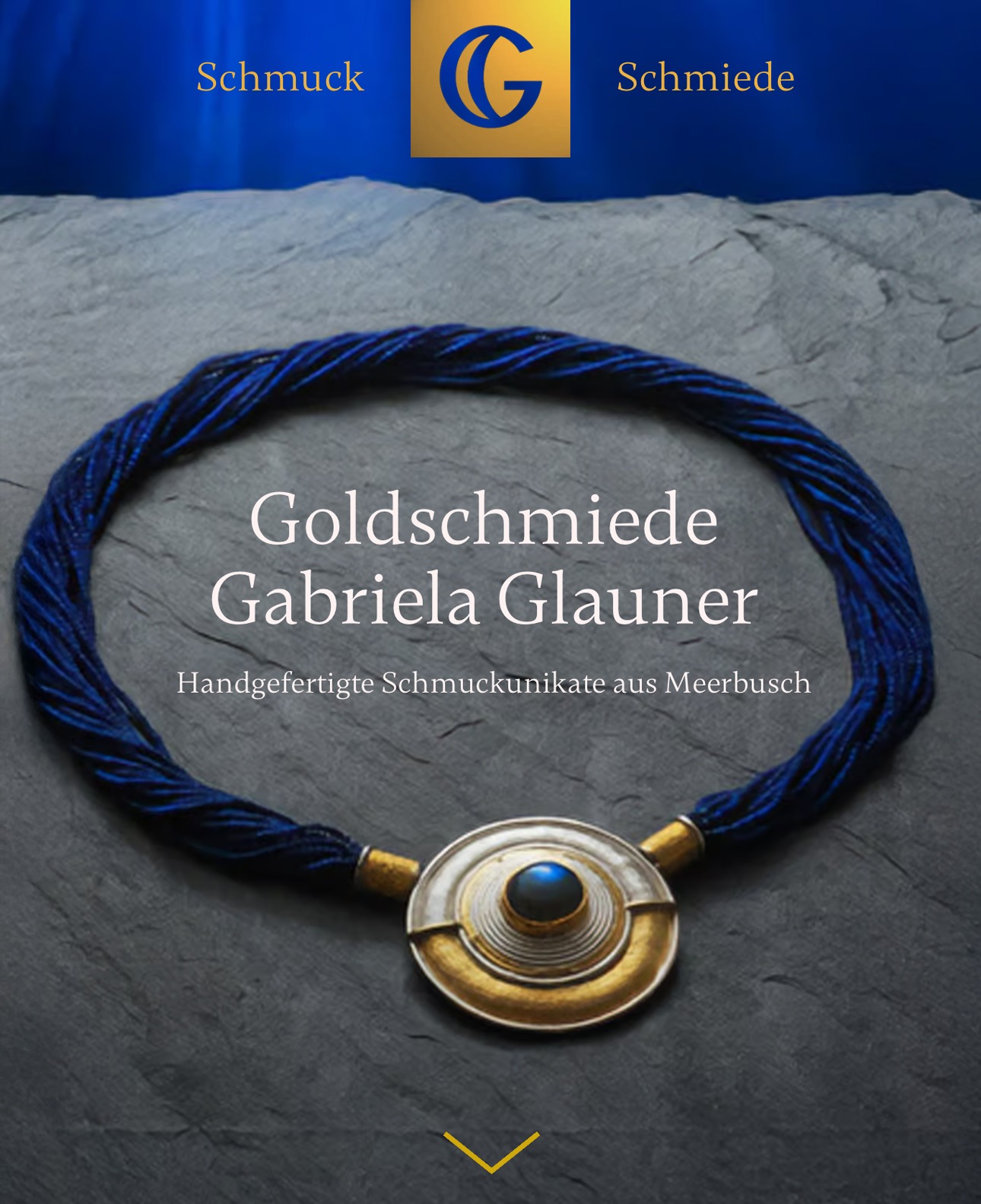 Bild von der Webseite von Goldschmiede Gabriela Glauner